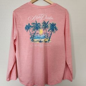 Lauren James Aloha Darlin Long Sleeve Top